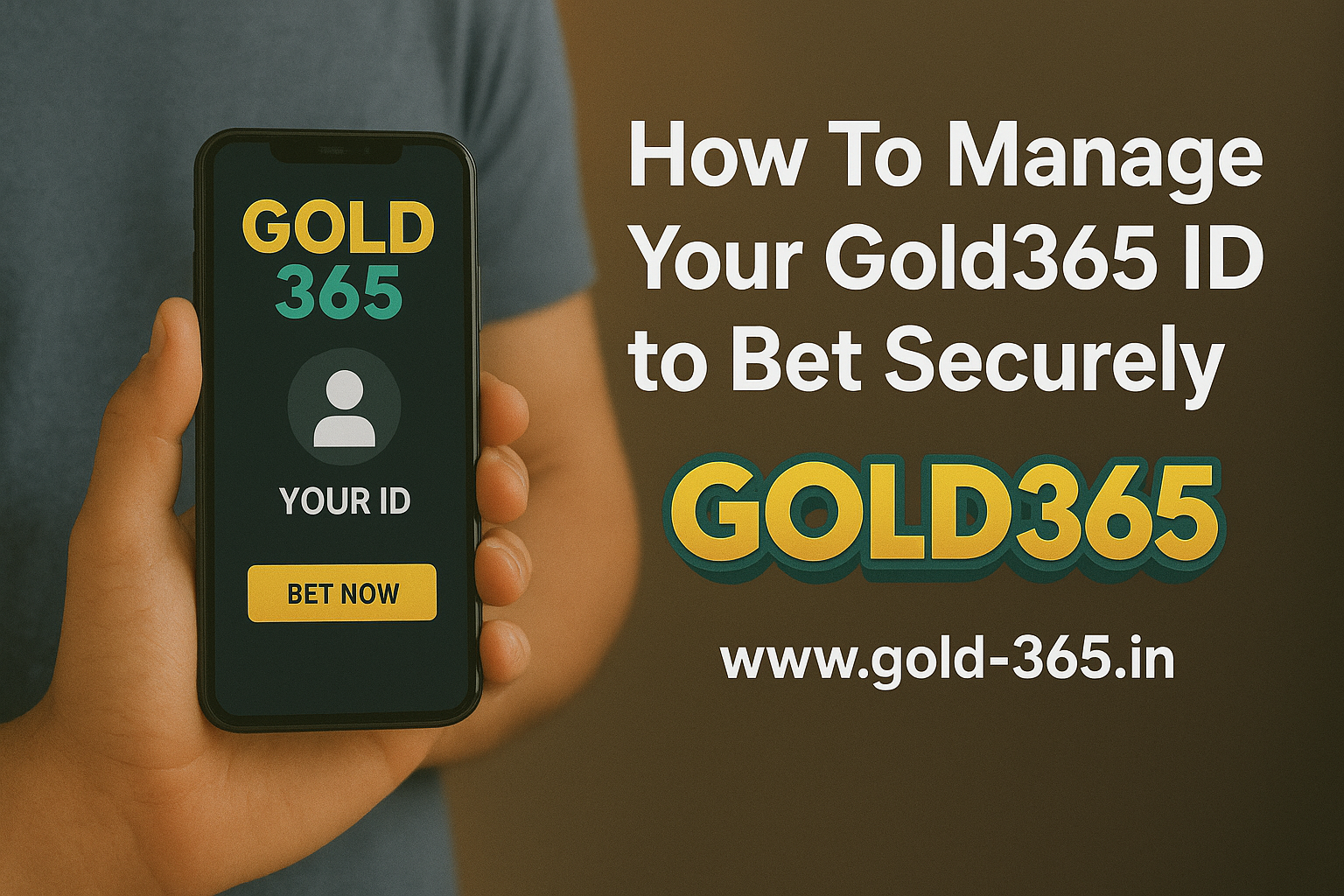 You are currently viewing How to Manage Your Gold365 ID to Bet Securely