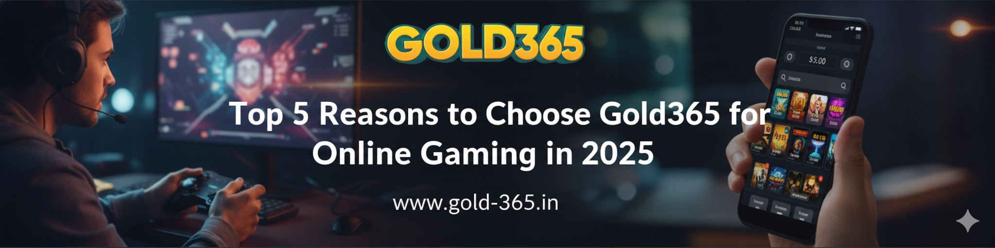 Read more about the article Top 5 Reasons to Choose Gold365 for Online Gaming in 2025