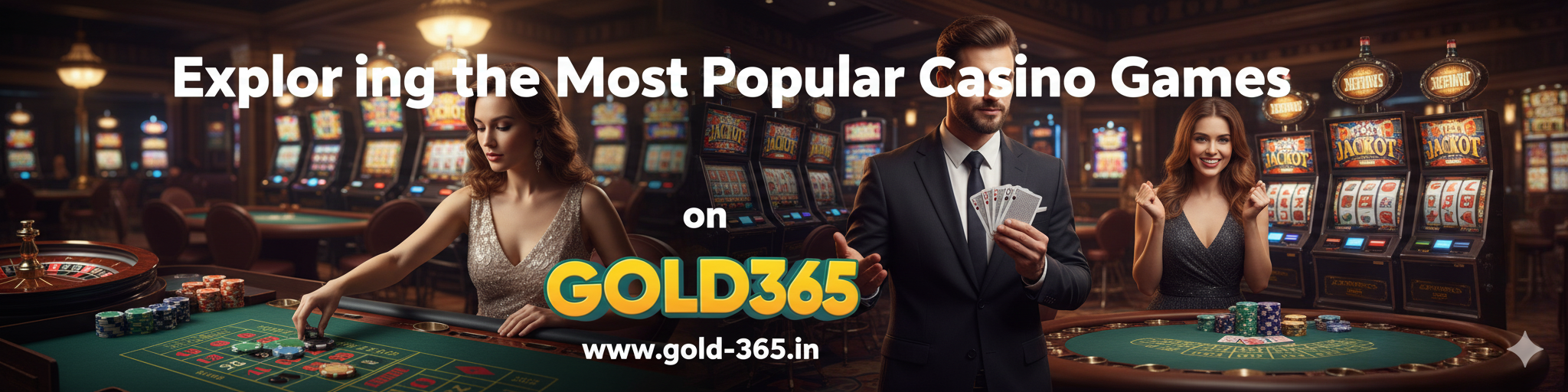 Read more about the article Exploring the Most Popular Casino Games on Gold365